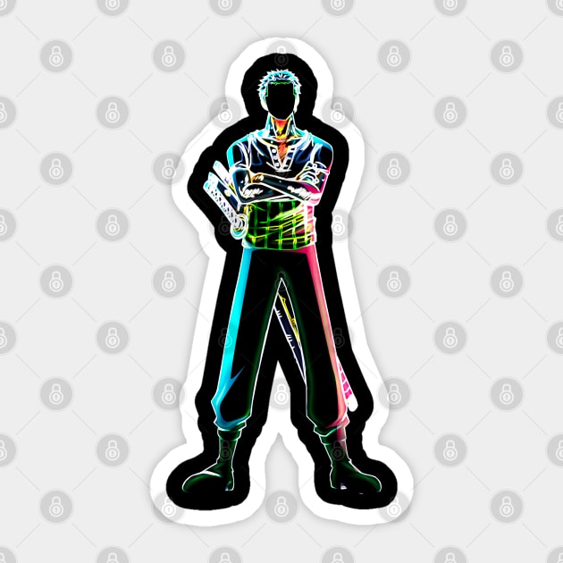 Zoro roronoa Sticker by San Creative